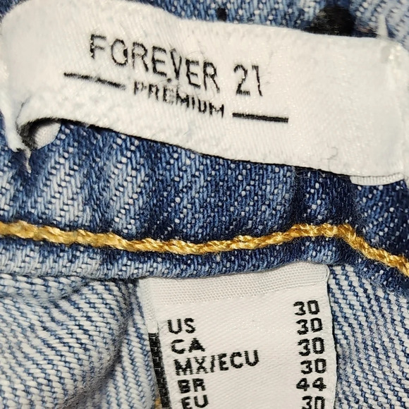 🌻🌻Forever 21 Premium Jean Shorts Size 30 - Picture 7 of 7